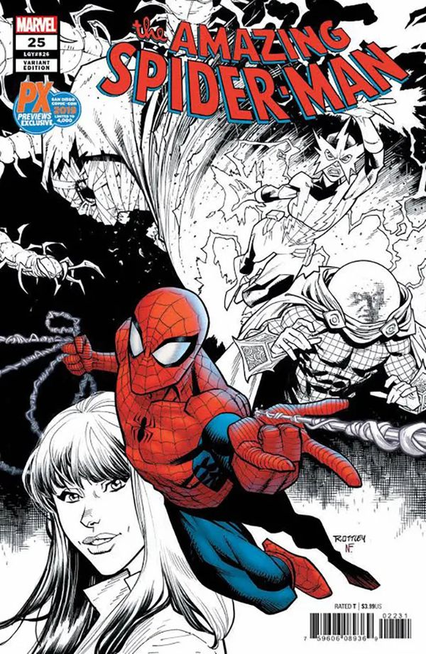 Amazing Spider-Man #25 обложка SDCC 2019