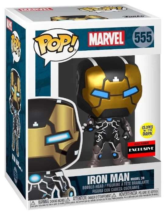 Фигурка Funko POP! Железный Человек - Модель 39 - светится в темноте (Iron Man - Model 39 Special ) изображение 2
