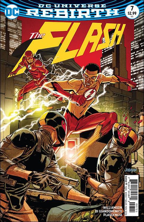 The Flash #7 (Rebirth) альтернативная обложка