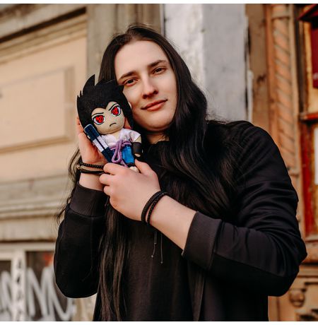 Мягкая игрушка Наруто: Саске 20 см