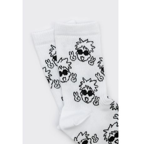 Носки SUPER SOCKS Магическая Битва - Годжо Сатору (размер 40-45)