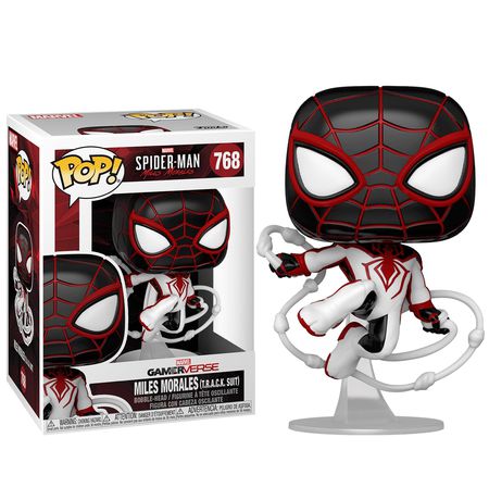 Фигурка Funko POP! Человек-Паук - Майлз Моралес T.R.A.C.K. костюм (Spider-Man Miles Morales)