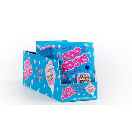 Шипучие конфеты Pop Rocks Cotton Candy Explosion Artificially Flavored