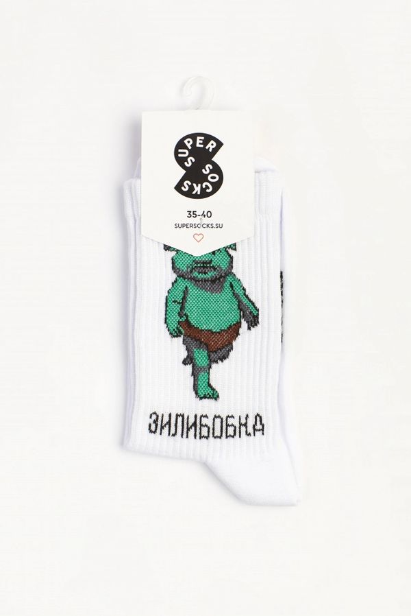 Носки SUPER SOCKS Зилибобка (размер 35-40)