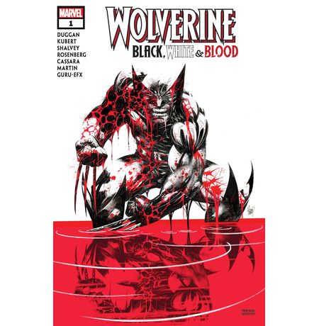 Wolverine Black, White & Blood #1A