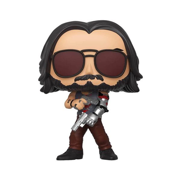 Фигурка Funko POP! Cyberpunk 2077 - Джонни Сильверхенд (Johnny Silverhand) (with gun)
