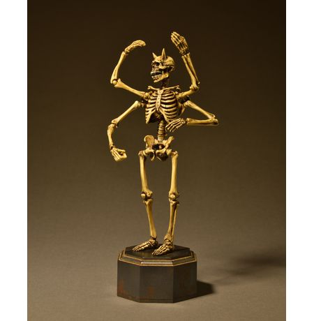 Фигурка Окимоно - Скелет (Takeyashiki Jizai Okimono Skeleton) 15 см изображение 2