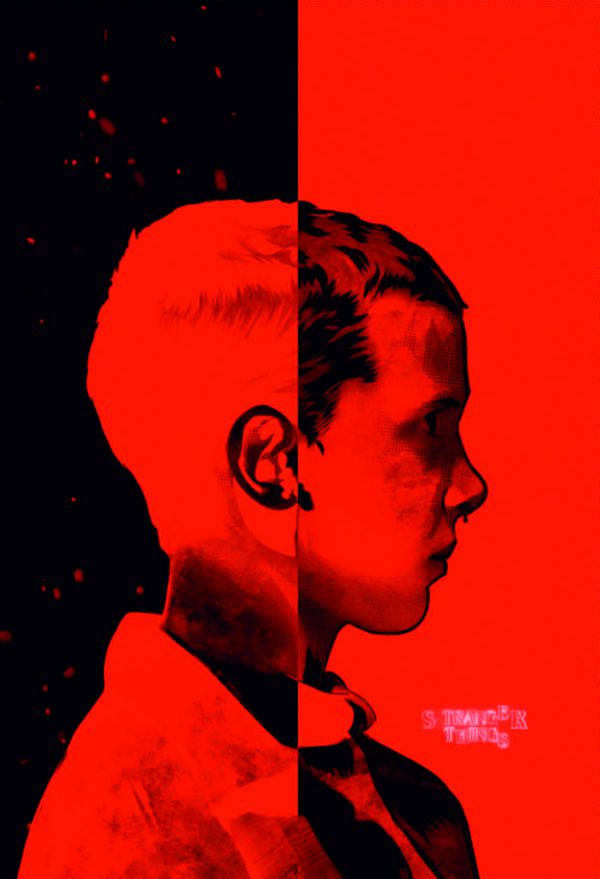 Магнит Очень Странные Дела, закатный