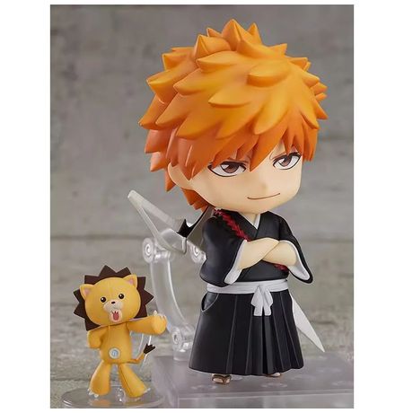 Фигурка Блич - Ичиго Куросаки и Кон (Bleach - Ichigo Kurosaki) Nendoroid копия 10 cм изображение 2