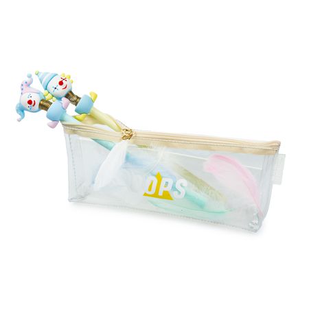 Пенал Прозрачный Перо, белый