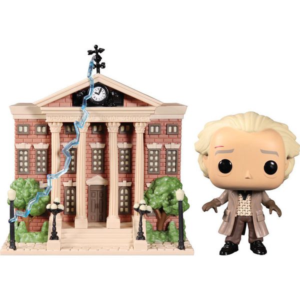 Фигурка Funko POP! Назад в Будущее - Городская Ратуша (Back to The Future Doc with Clock Tower)