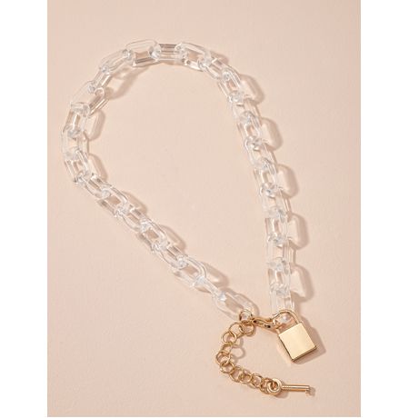 Цепь Замок и ключ, прозрачная изображение 2