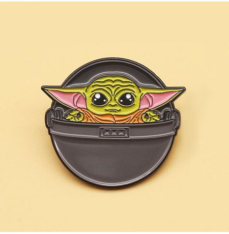 Значок Малыш Йода - Звездные войны (Baby Yoda - Star Wars)