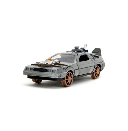Модель машинки Назад в Будущее 3 - DMC Delorean 1:32 (Back To The Future II - Hollywood Rides)