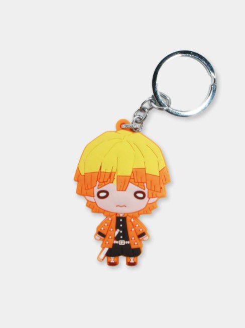 Брелок Клинок рассекающий демонов - Зеницу Агацума (Demon Slayer - Zenitsu Agatsum)