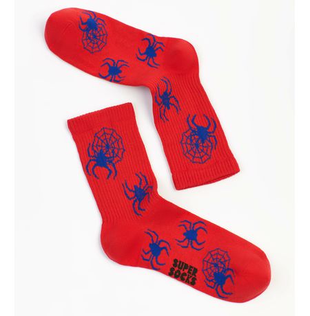 Носки SUPER SOCKS Пауки (размер 40-45)