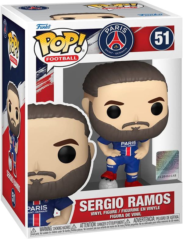 Фигурка Funko POP! Серхио Рамос - PSG (Sergio Ramos) №51