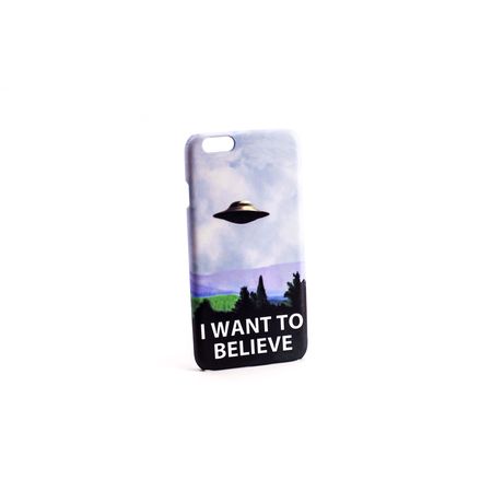 Чехол для iPhone X/XS Секретные материалы: I want to believe