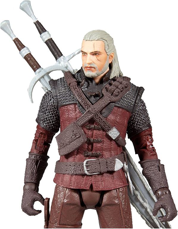 Фигурка Ведьмак - Геральт из Ривии (The Witcher - Geralt) McFarlane 18 см лицензия изображение 3