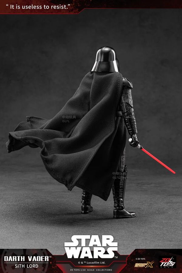 Статуэтка подвижная Звездные Войны - Дарт Вейдер (Star Wars Darth Vader ZD Toys) 18 см лицензия изображение 3