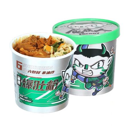 Лапша Племя еды со вкусом говяжьего желудка в остром соусе