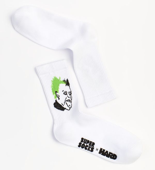 Носки SUPER SOCKS Prodigy белые (размер 35-40)