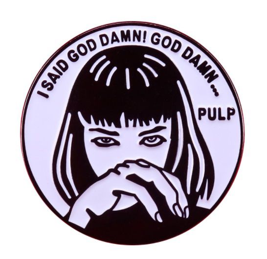 Значок Криминальное чтиво (Pulp Fiction)
