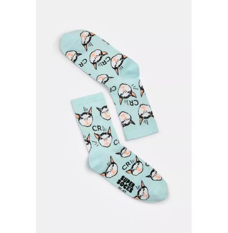 Носки SUPER SOCKS Мем кот Кхр-р-р (размер 35-40) изображение 2