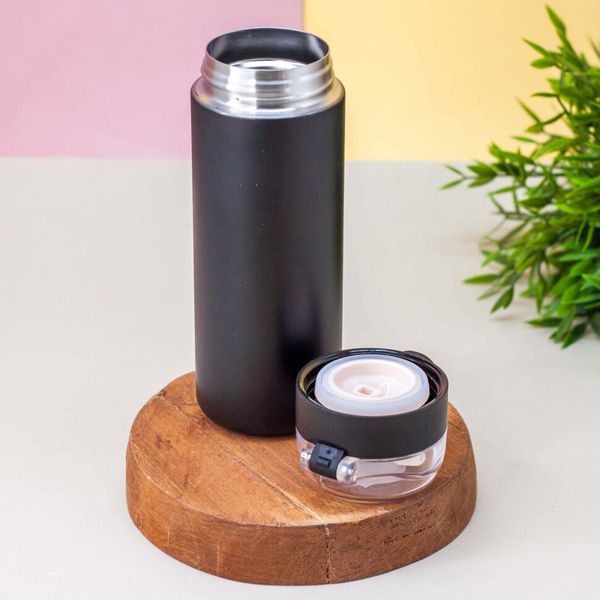 Термос Matt Tone, черный 400 мл изображение 3