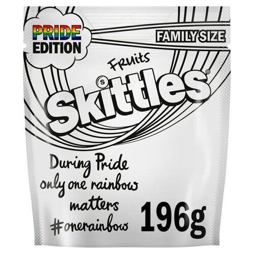 Skittles Fruits pouch - Белый (драже)