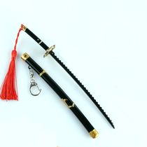 Меч Ван Пис - Ророноа Зоро - Юбасири (One Piece - Zoro) мини-реплика с механизмом