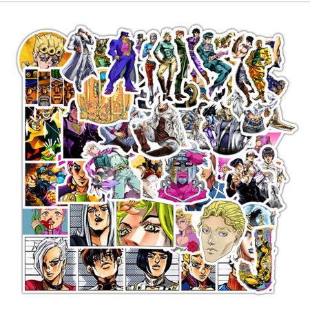 Стикеры ДжоДжо (JoJo’s Bizarre Adventure) 50 шт