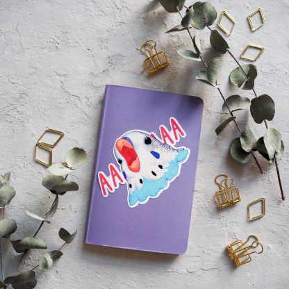 Стикер Попугай кричит изображение 2