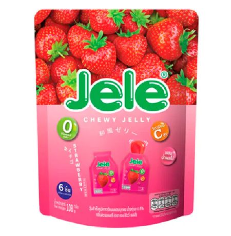 Желе Jele Chewy Jelly Клубника