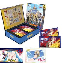 Коллекционные карточки Fairy Tail Тир 4, 3 штуки в бустере (Хвост Феи)