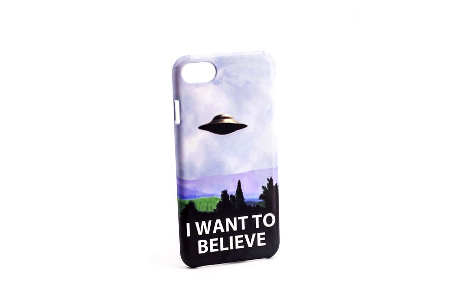 Чехол для iPhone 7 Plus/8 Plus Секретные материалы: I want to believe