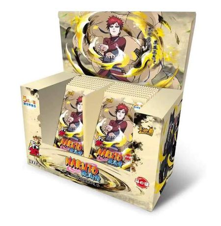 Коллекционные карточки Наруто Категория А+ Серия 5 Тир 3 5 штук в бустере (Naruto)