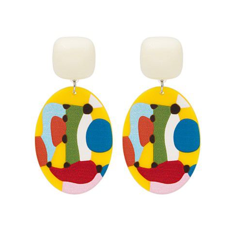 Серьги Абстракция