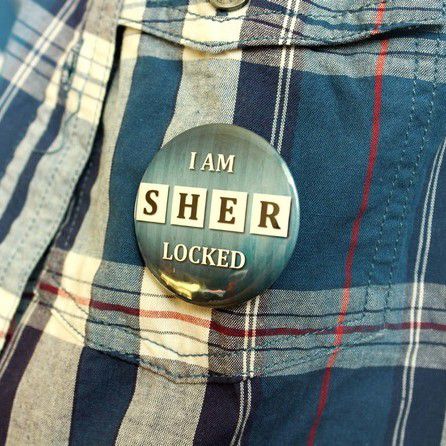 Значок Шерлок (Sherlock: I am SHERlocked)