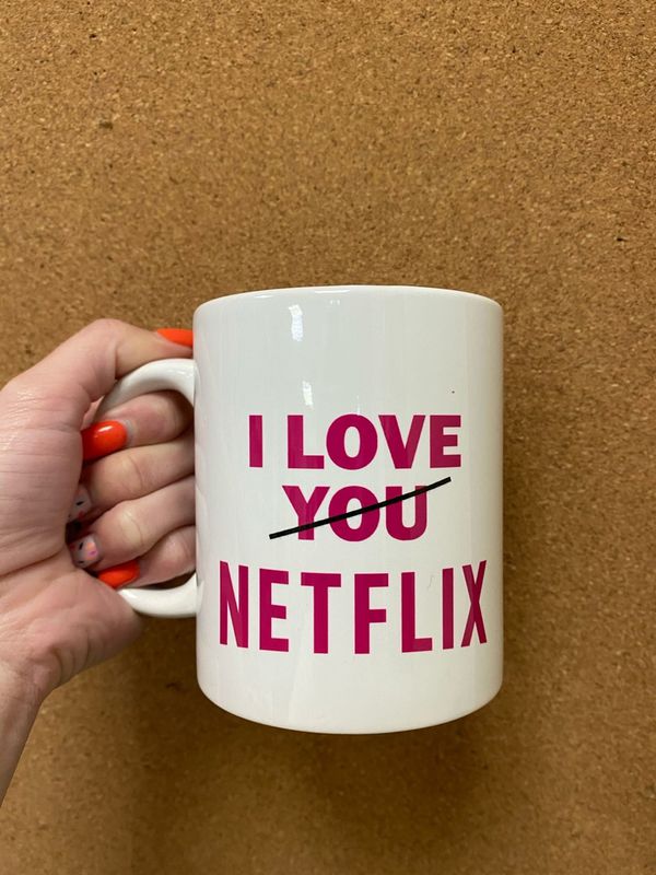 Кружка Я люблю Netflix (I Love Netflix) УЦЕНКА изображение 2