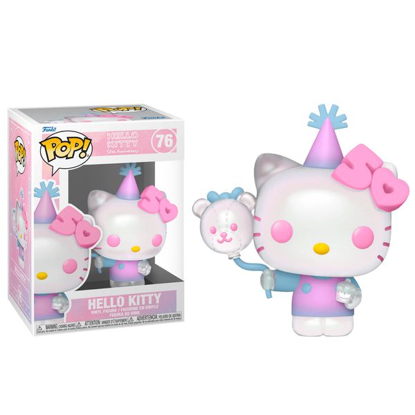 Фигурка Funko POP! Хелло Китти с воздушным шариком (Hello Kitty with Balloon 50th Anniversary)