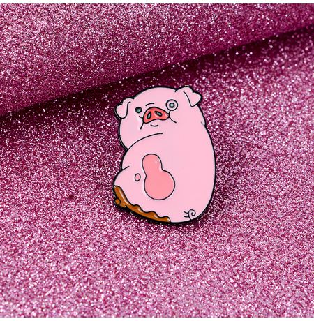 Значок Гравити Фолз: Пухля (Gravity Falls: Waddles)