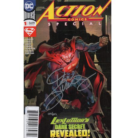 Action Comics Special #1 с автографом Dan Jurgens