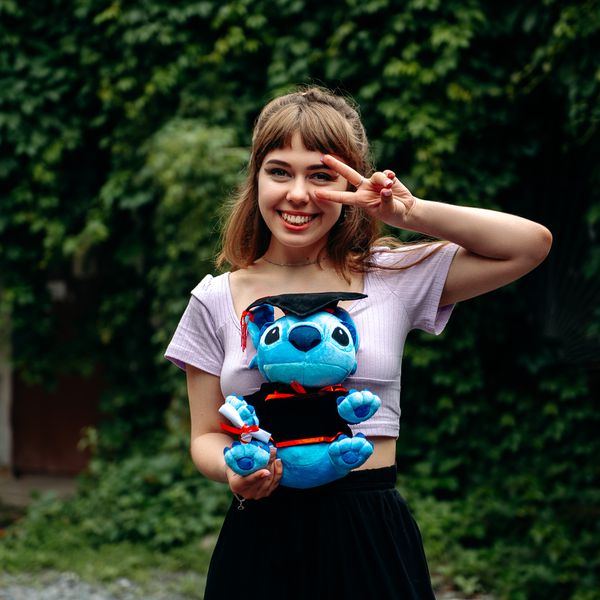 Мягкая игрушка Стич-выпускник (Stitch) изображение 2
