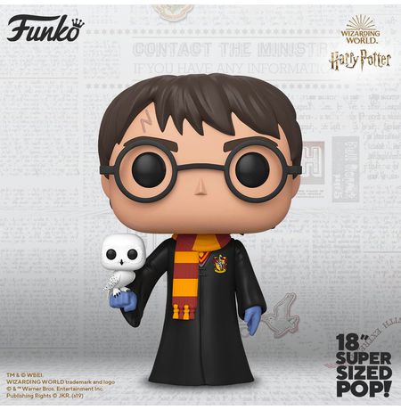 Фигурка Funko POP! Гарри Поттер Очень Большой (Harry Potter Super Sized) 46 см изображение 2