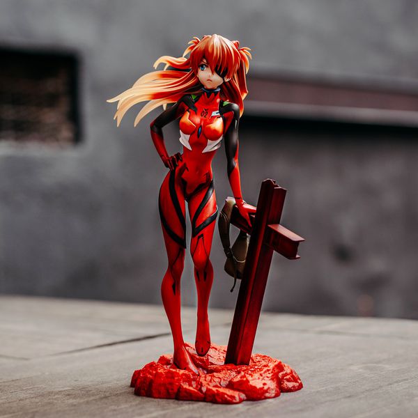 Фигурка Евангелион - Аска Лэнгли 3.0 (Evangelion 3.0 You Can (Not) Redo Asuka) 30 см изображение 6