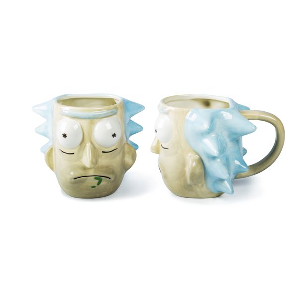 Кружка Рик и Морти: Рик (Rick and Morty) 3D
