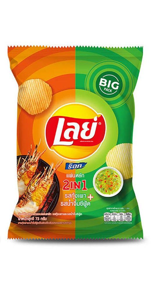 Чипсы Lay's Креветка Гриль и Острый соус