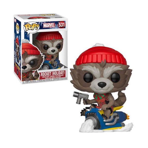 Фигурка Funko POP! Рокета Новогодний (Rocket - Holiday)