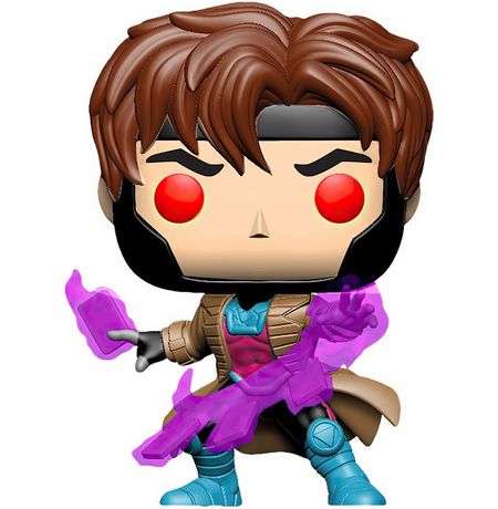 Фигурка Funko POP! Гамбит - Светится в темноте Эксклюзив (Gambit EE Exclusive GITD) изображение 3